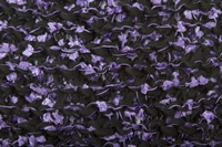Close Up of Merino Wool Eyelash Scarf- Purple